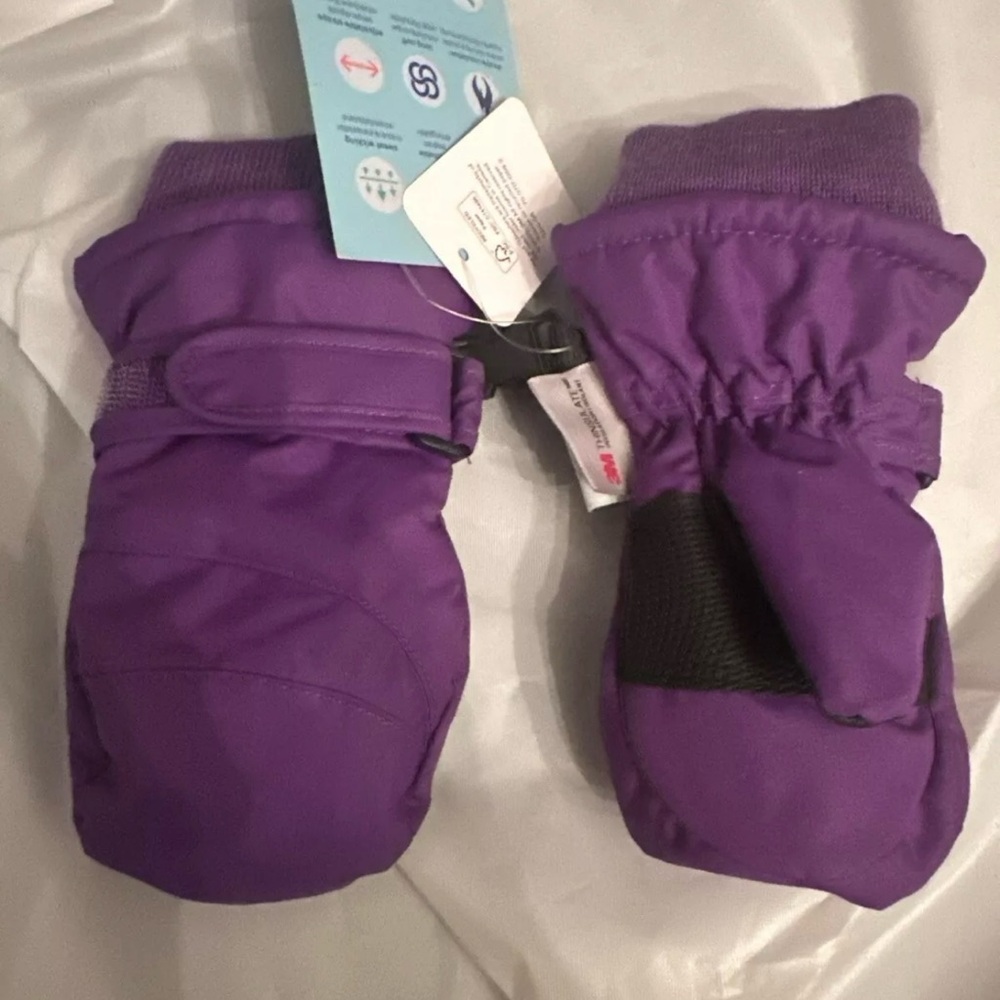 Wildbreakers 3M THINSULATE - 1-2 Years Purple Mittens for Kids